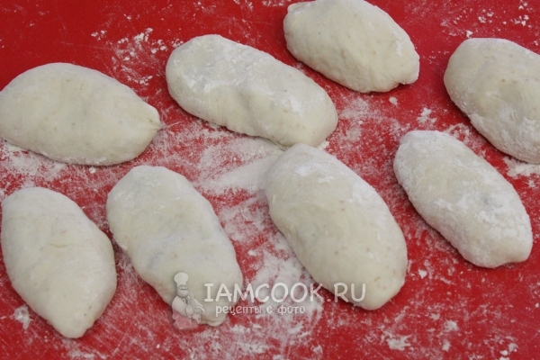 Сформировать пирожки