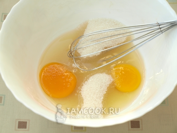 Яйца с сахаром