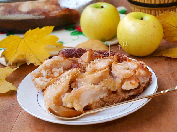 Рецепт яблочного пудинга