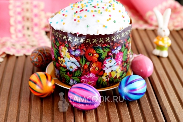 Рецепт классического кулича