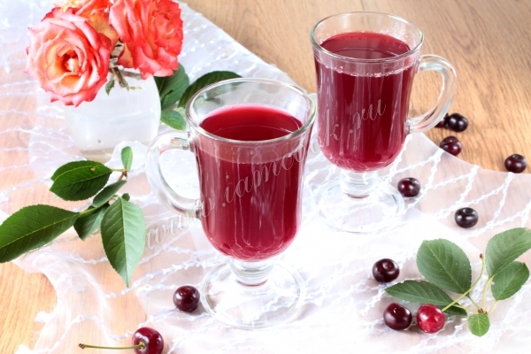 Рецепт вишневого морса