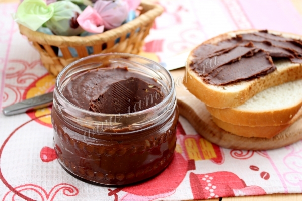 Рецепт домашней шоколадной пасты