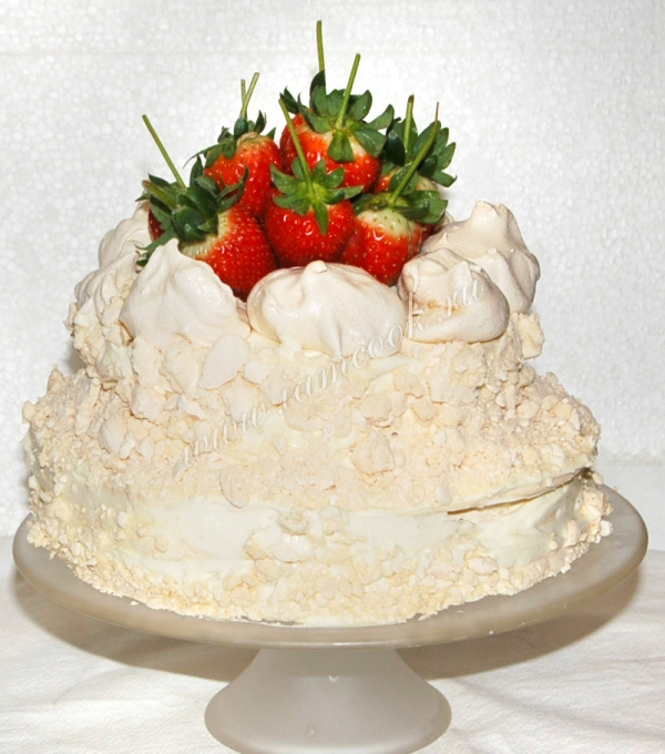 рецепт торта безе