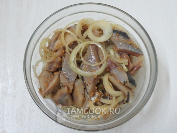 Рецепт сельди в горчичном соусе