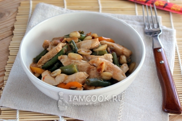 Фото стир-фрай из курицы