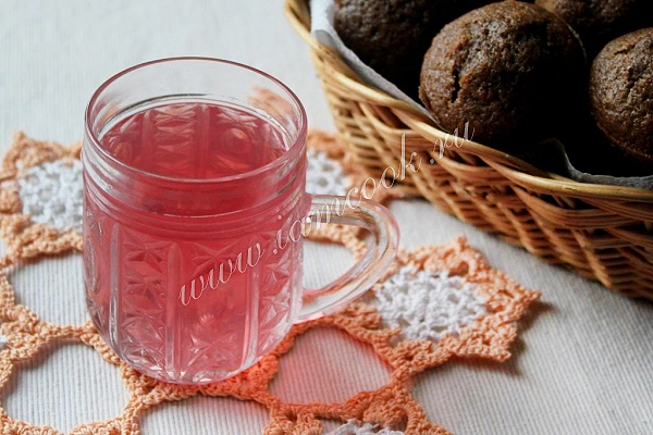 Вкусный лимонный напиток