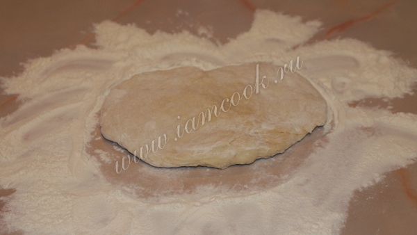 лепешка из теста