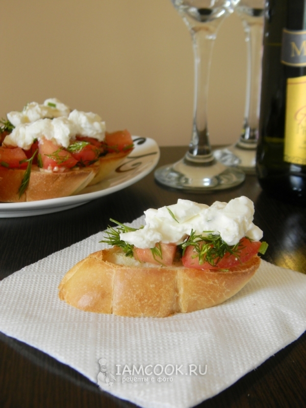 Бутерброд на порционном батоне