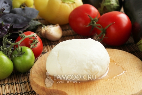 Фото моцареллы в домашних условиях
