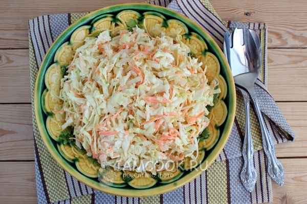 Рецепт салата «Коул слоу»