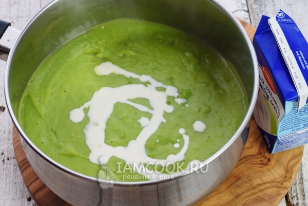 Влить сливки