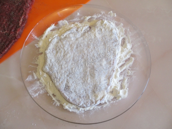 Обвалка шницеля