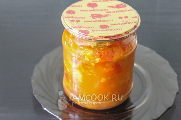 Рецепт лечо из кабачков на зиму