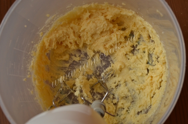 Обработка теста миксером