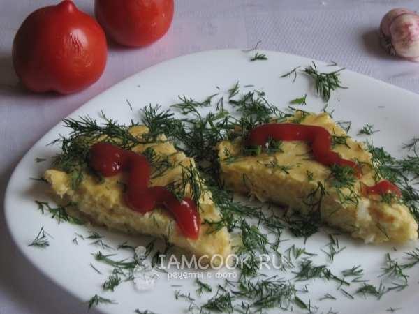 Готовый пирог с кабачком и творогом в духовке