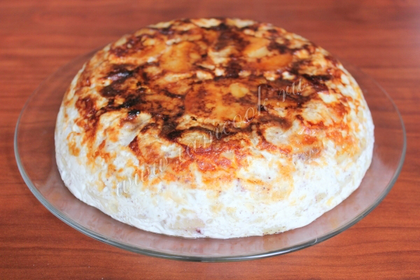 Готовим запеканку из картофеля в мультиварке