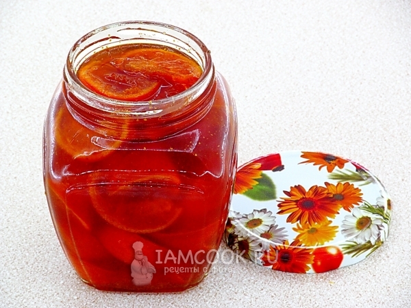 Рецепт варенья из мандаринов в апельсиновом соке с имбирём в мультиварке