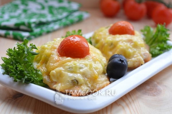 Фото запеченного куриного филе по-арабски