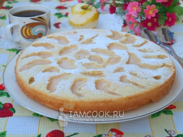 Бисквит перевернутый