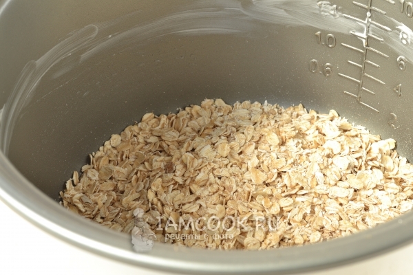 Всыпать овсянку