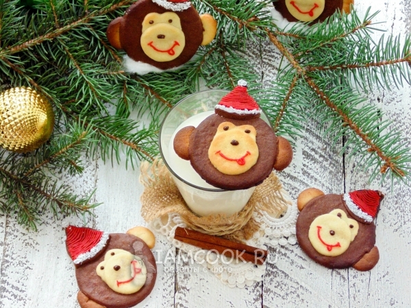 Фото печенья «Обезьянка»