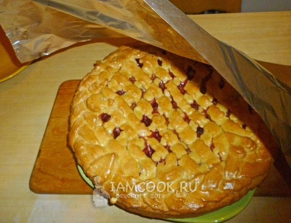 Готовый пирог «Зимняя вишня»