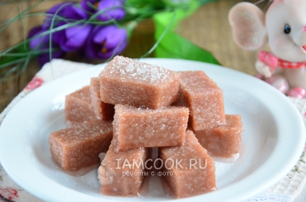 Рецепт мармелада из варенья с желатином в домашних условиях