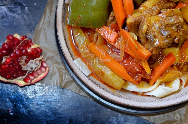 Рецепт лагмана из баранины