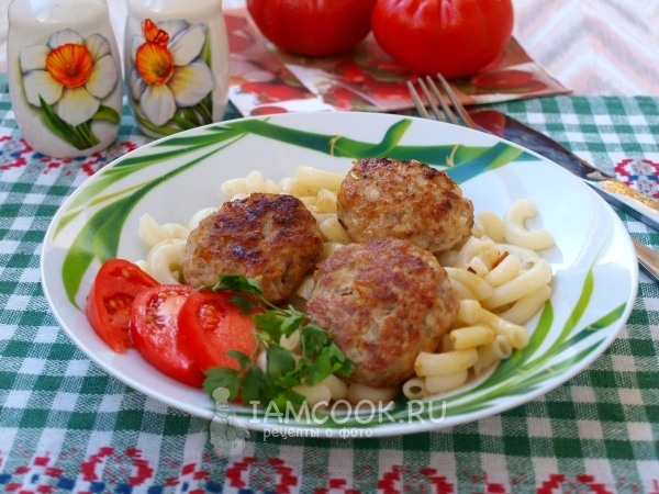 Фото котлет из фарша индейки