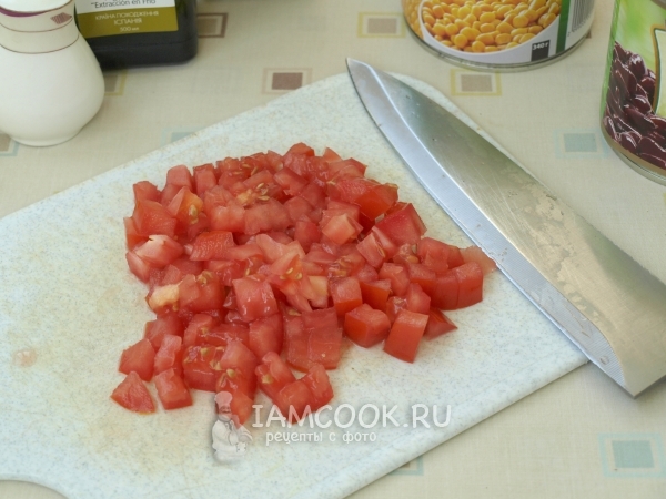 Порезать помидор