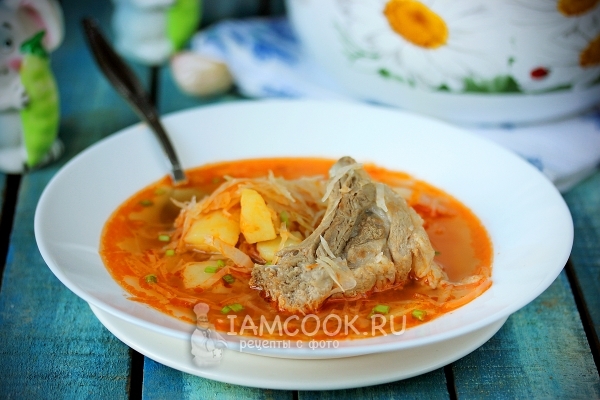 Фото щей со свининой