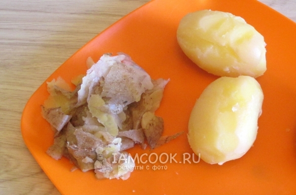 Почистить картофель