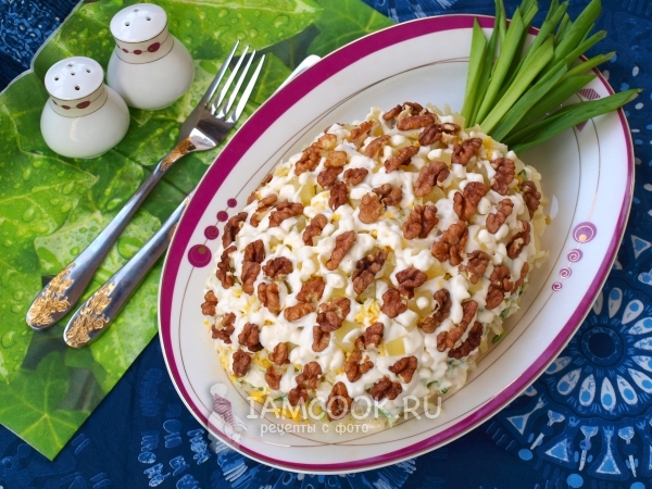 Фото салата «Ананас»