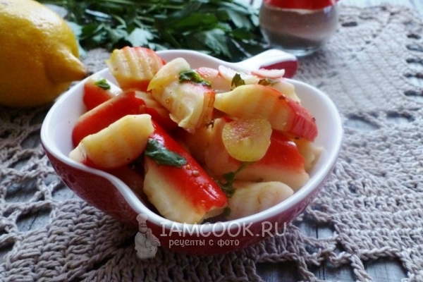 Фото маринованных крабовых палочек