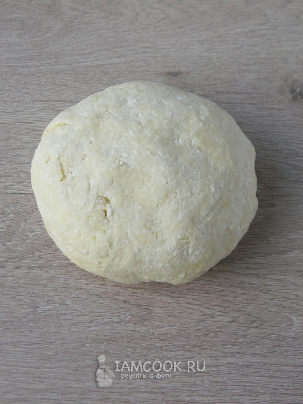 Замесить творожное тесто