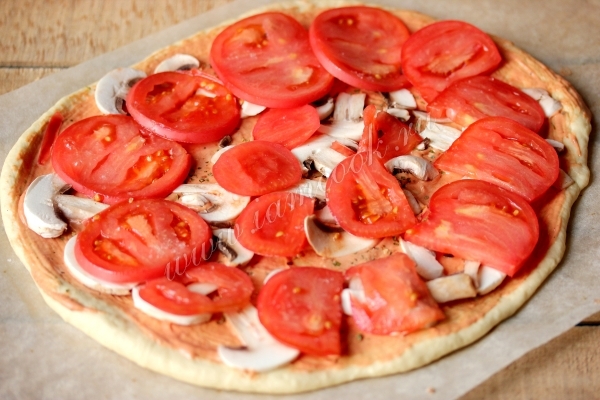 Слой из помидоров