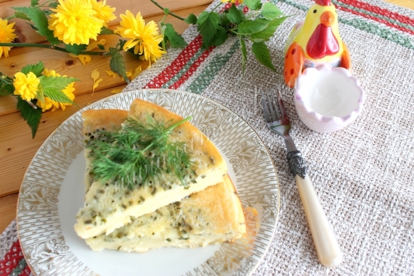 Запеканка на кефире