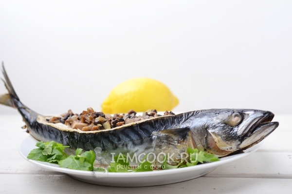 Рецепт фаршированной скумбрии