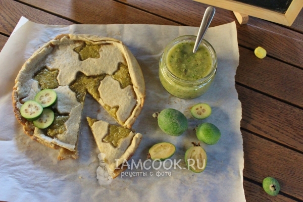 Фото пирога с фейхоа