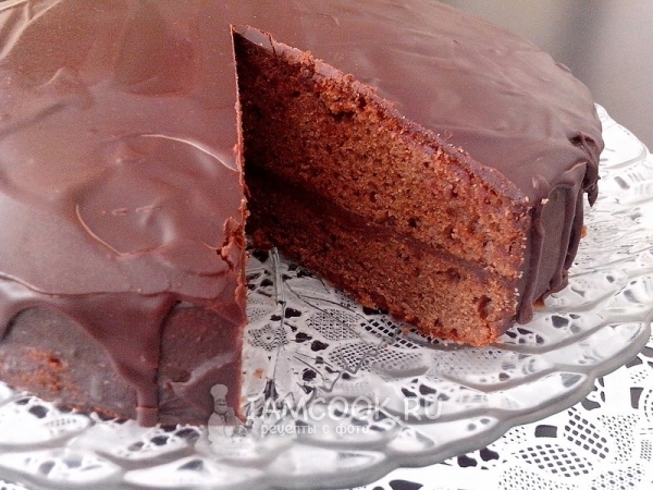 Готовый турецкий шоколадный пирог