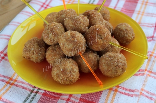 Рецепт рыбных крокетов