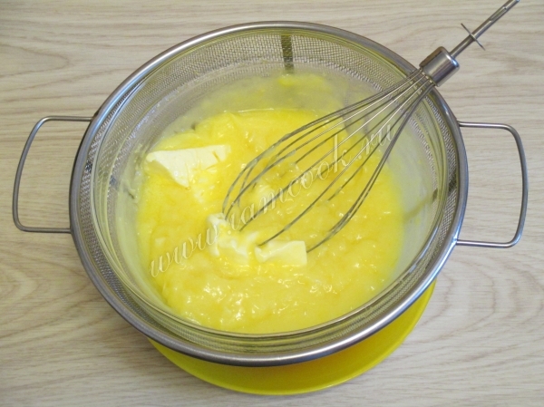 Добавить сливочное масло