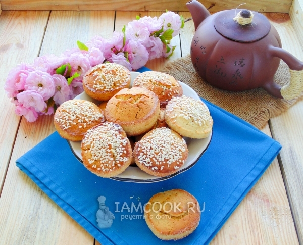 Фото японского печенья с мисо пастой