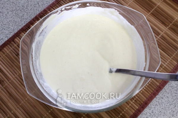 Пробили смесь блендером