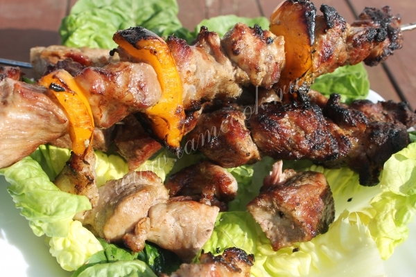 Шашлык на минеральной воде