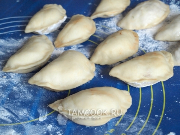 Вареники с капустой