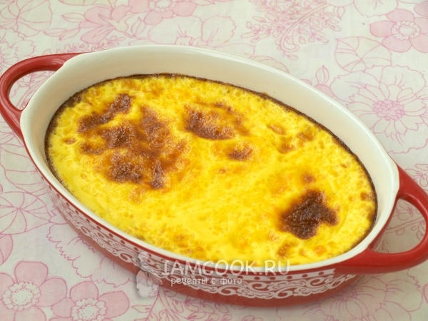 Запечь омлет