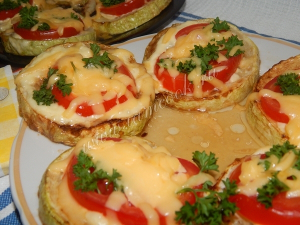 Рецепт кабачков Светофор