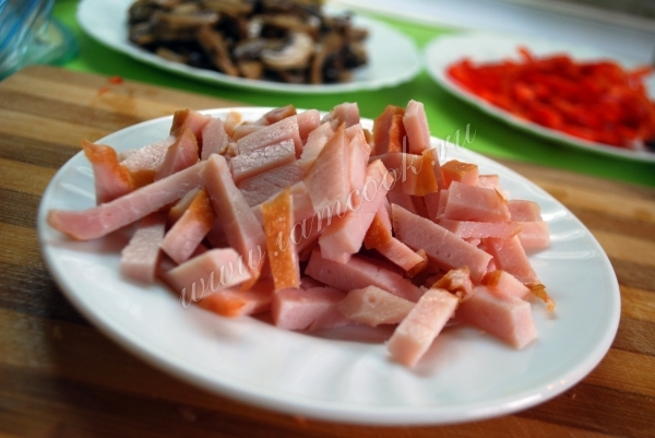 Ветчина порезанная