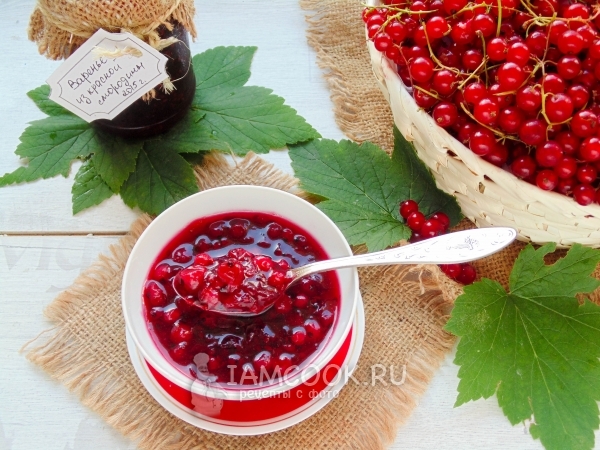 Фото варенья из красной смородины на зиму